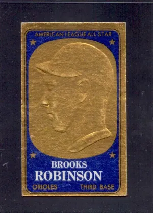 1965 Topps Embossed #16 Brooks Robinson Baseball Card