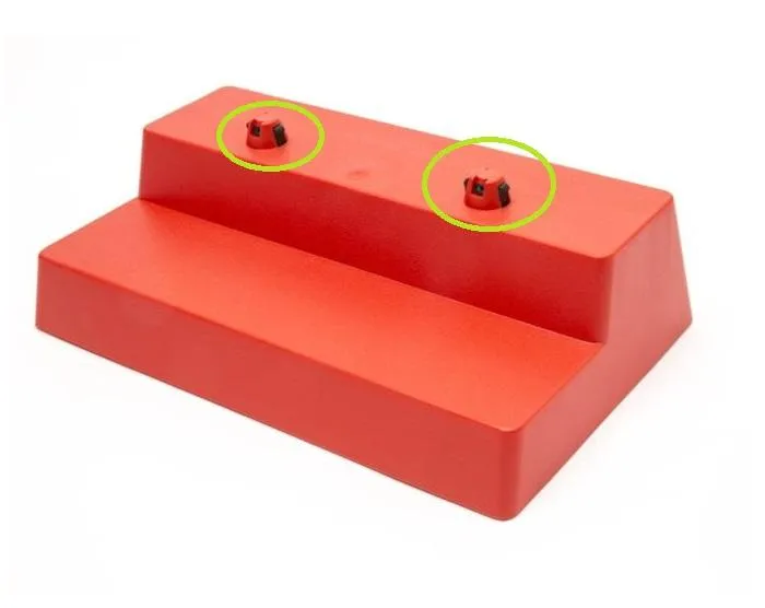 4 Qty Reebok Step Clip Parts