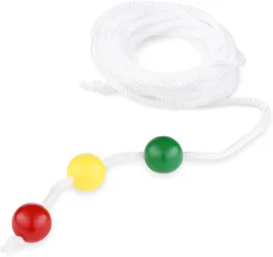 6 Foot with 3 Beads - Vision Convergence Training - Convergence Insufficiency Tool - Train Vision, Athletic Performance, and More!