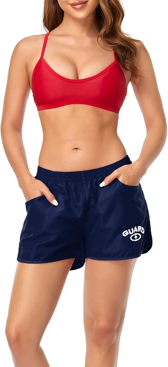 Adoretex Women's Guard 3" Athletic Board Shorts with Liner