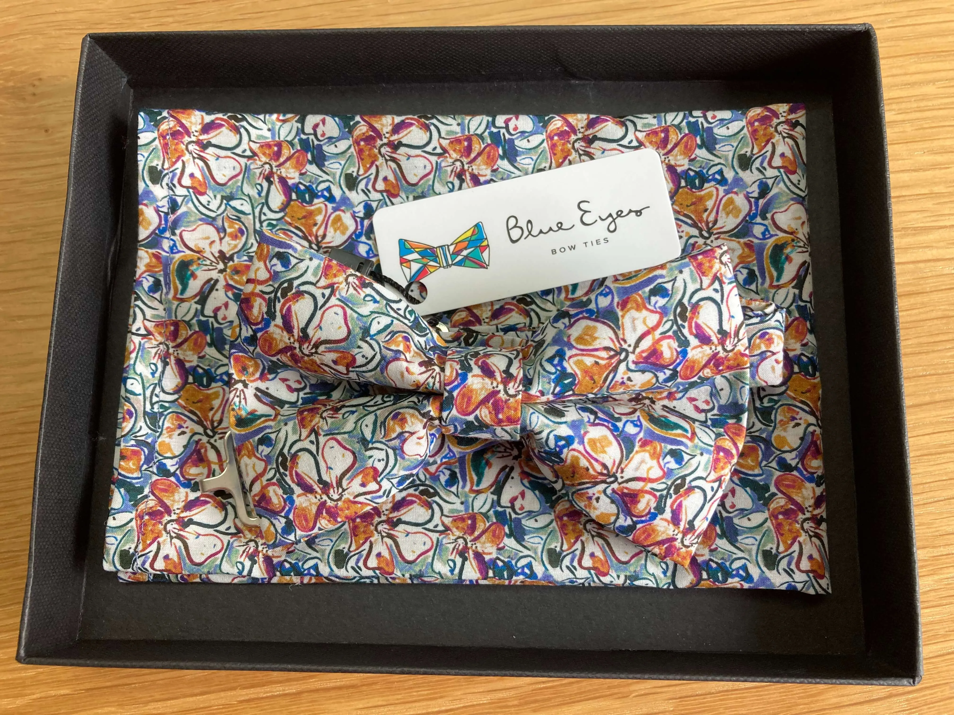Autumn Floral Bow Tie