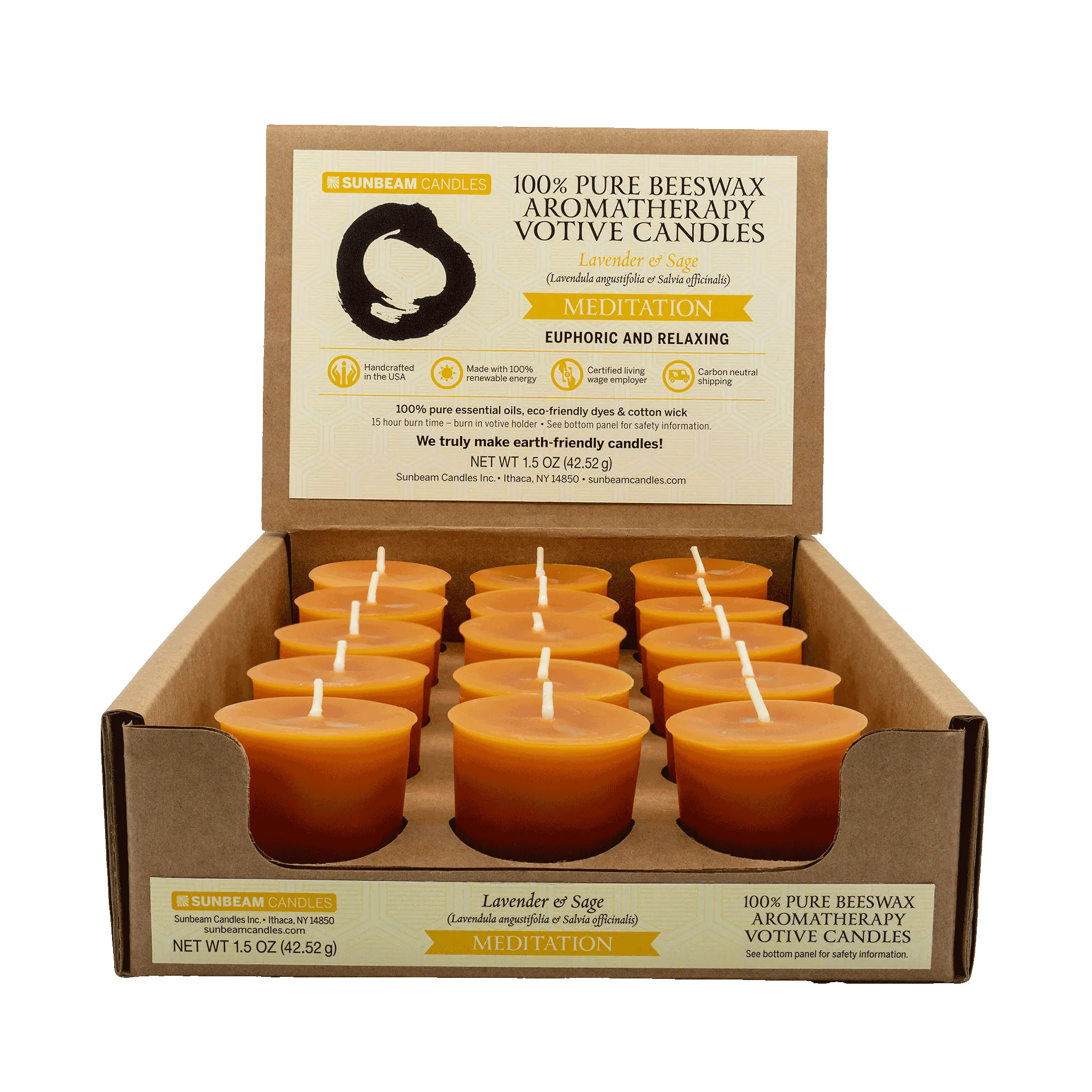 Beeswax Aromatherapy Votives