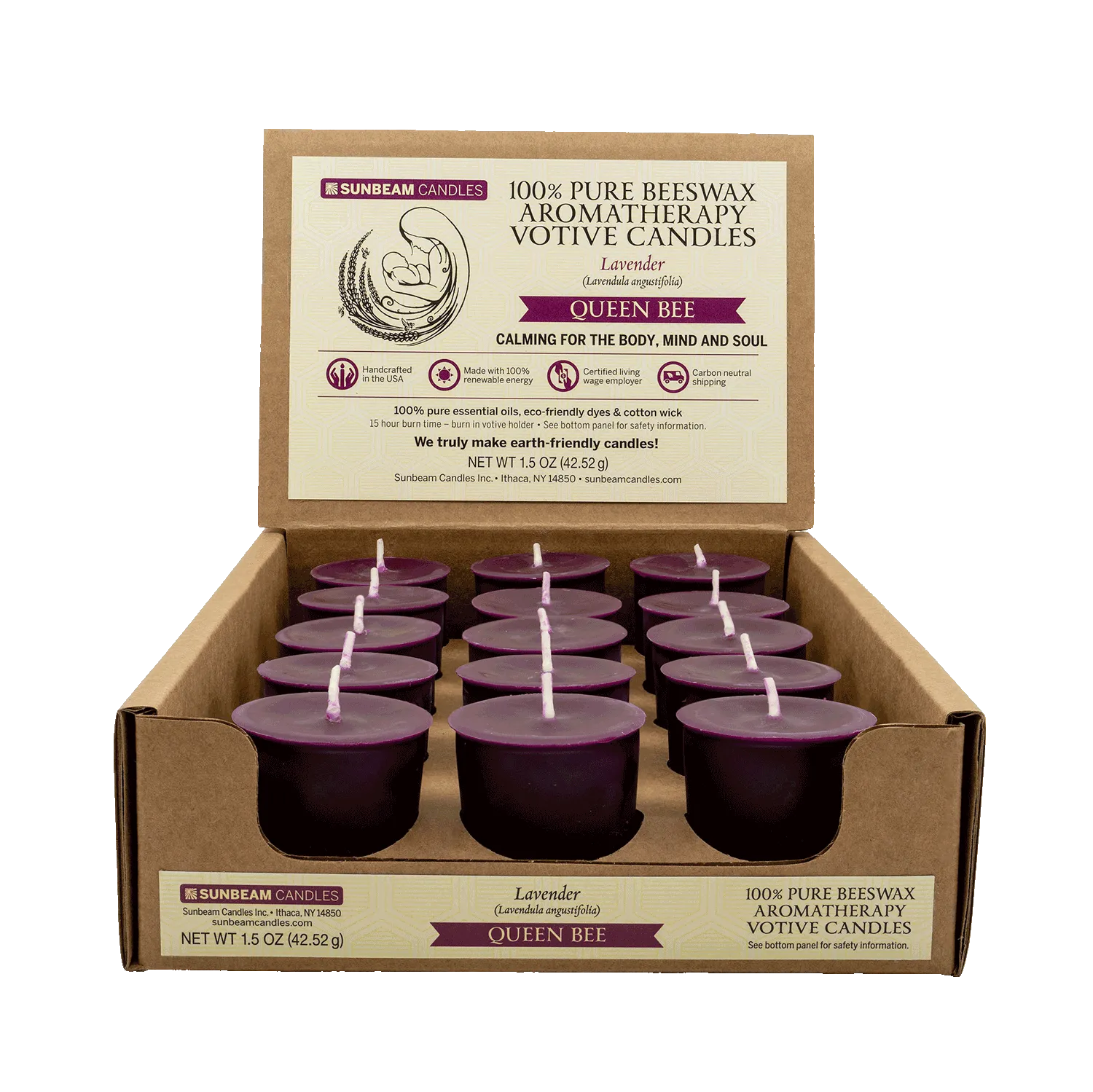Beeswax Aromatherapy Votives