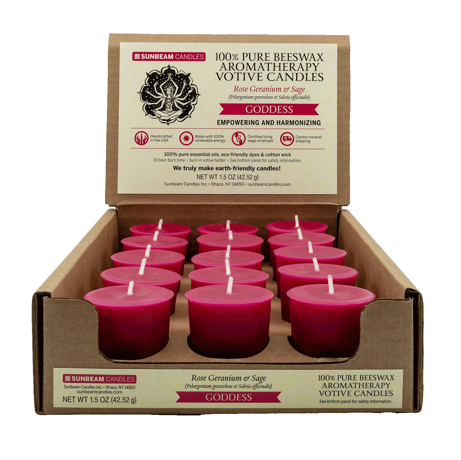 Beeswax Aromatherapy Votives