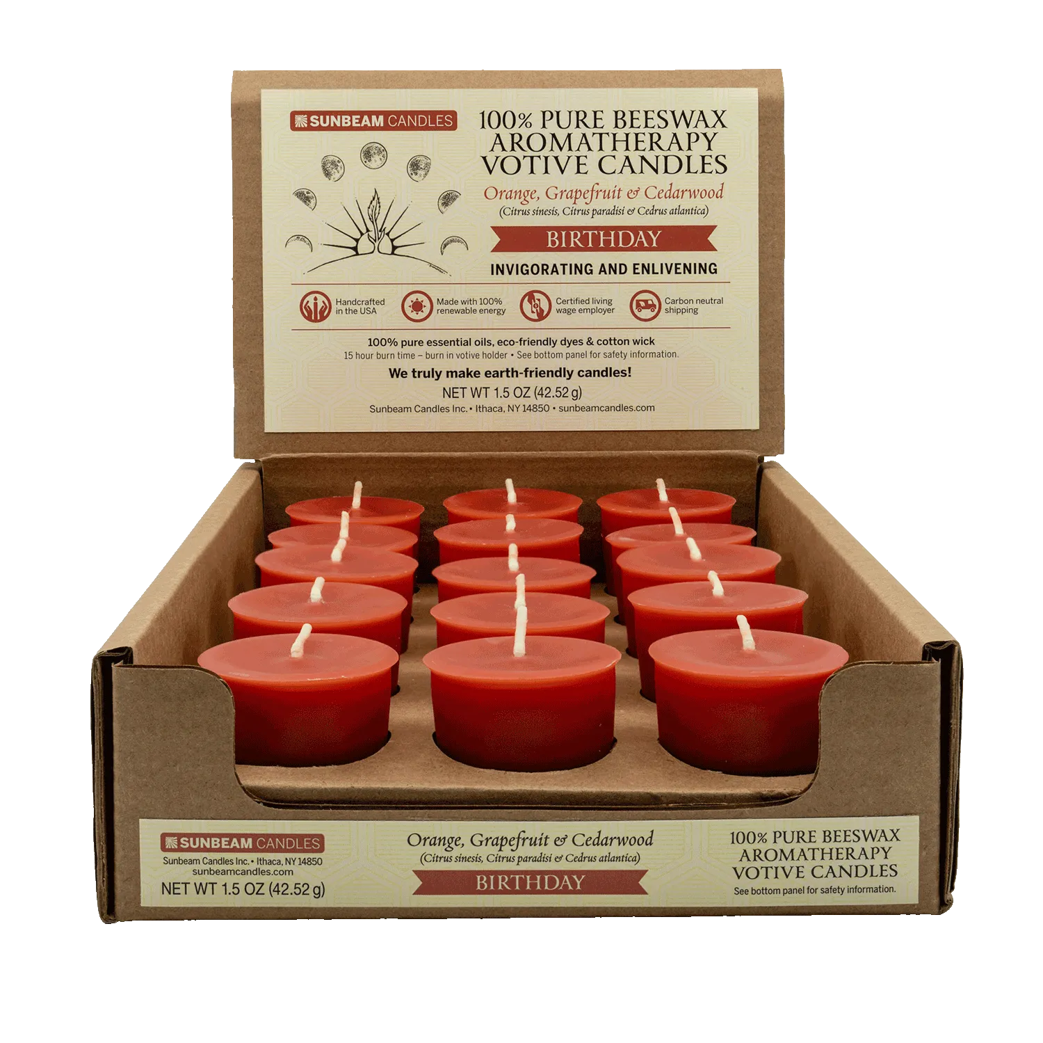 Beeswax Aromatherapy Votives