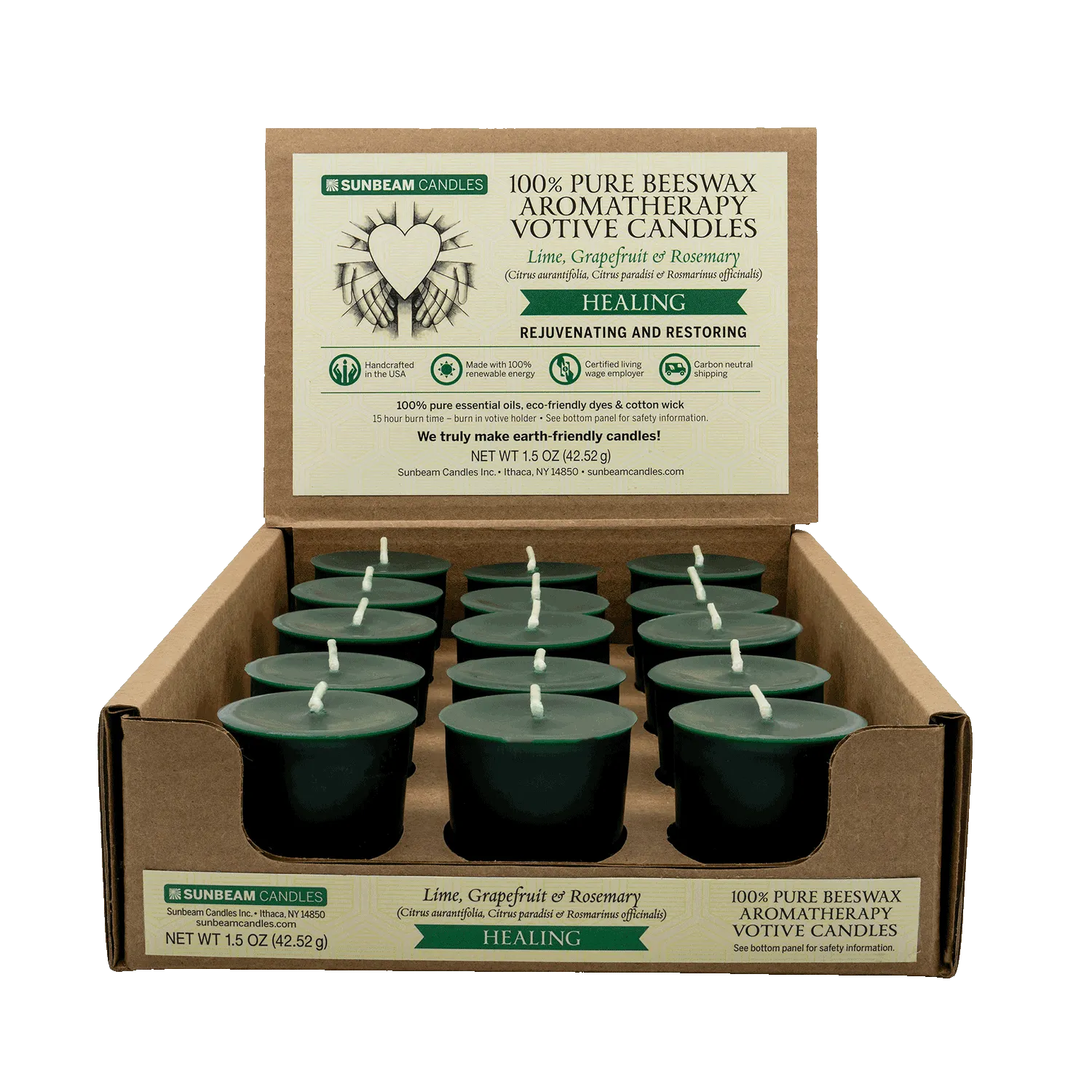 Beeswax Aromatherapy Votives