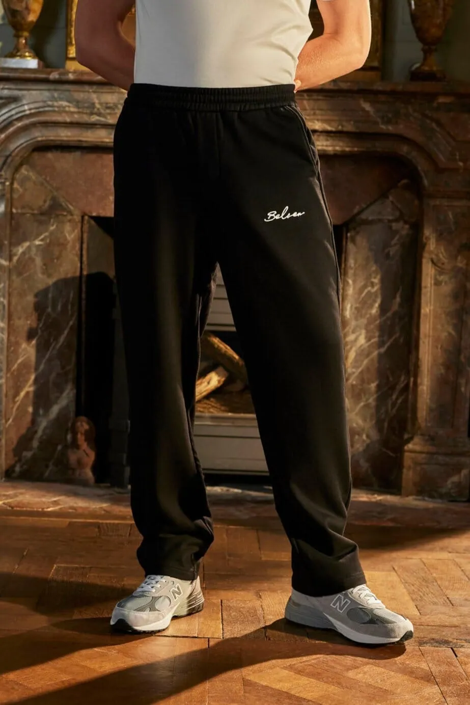 Black Logo Jogger