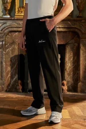 Black Logo Jogger