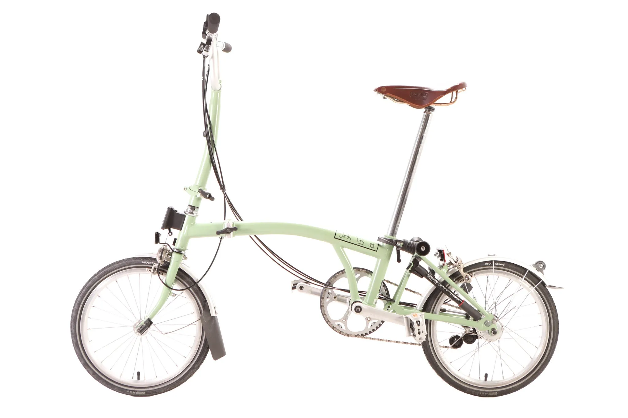 Brompton C Line Explore Folding Bike 2021