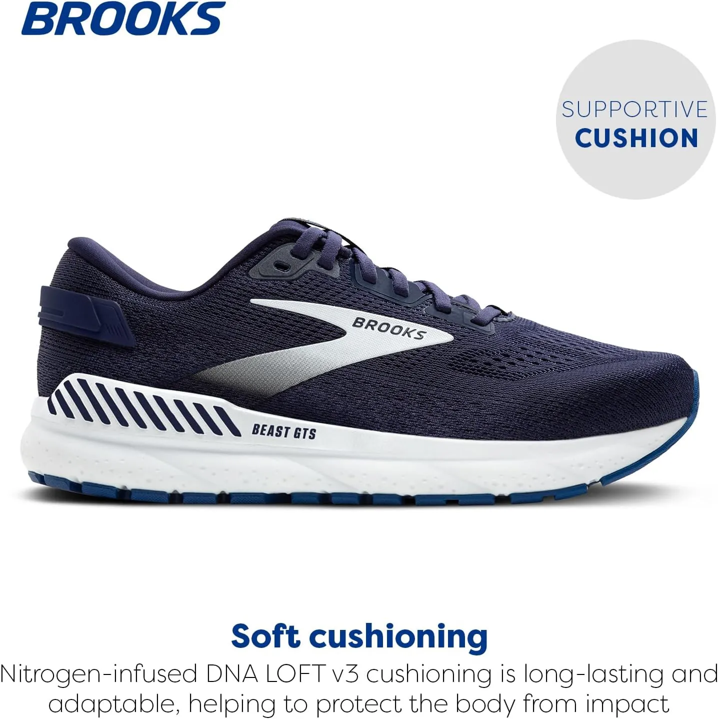 Brooks Mens Beast GTS 24 Supportive Running & Walking Shoe