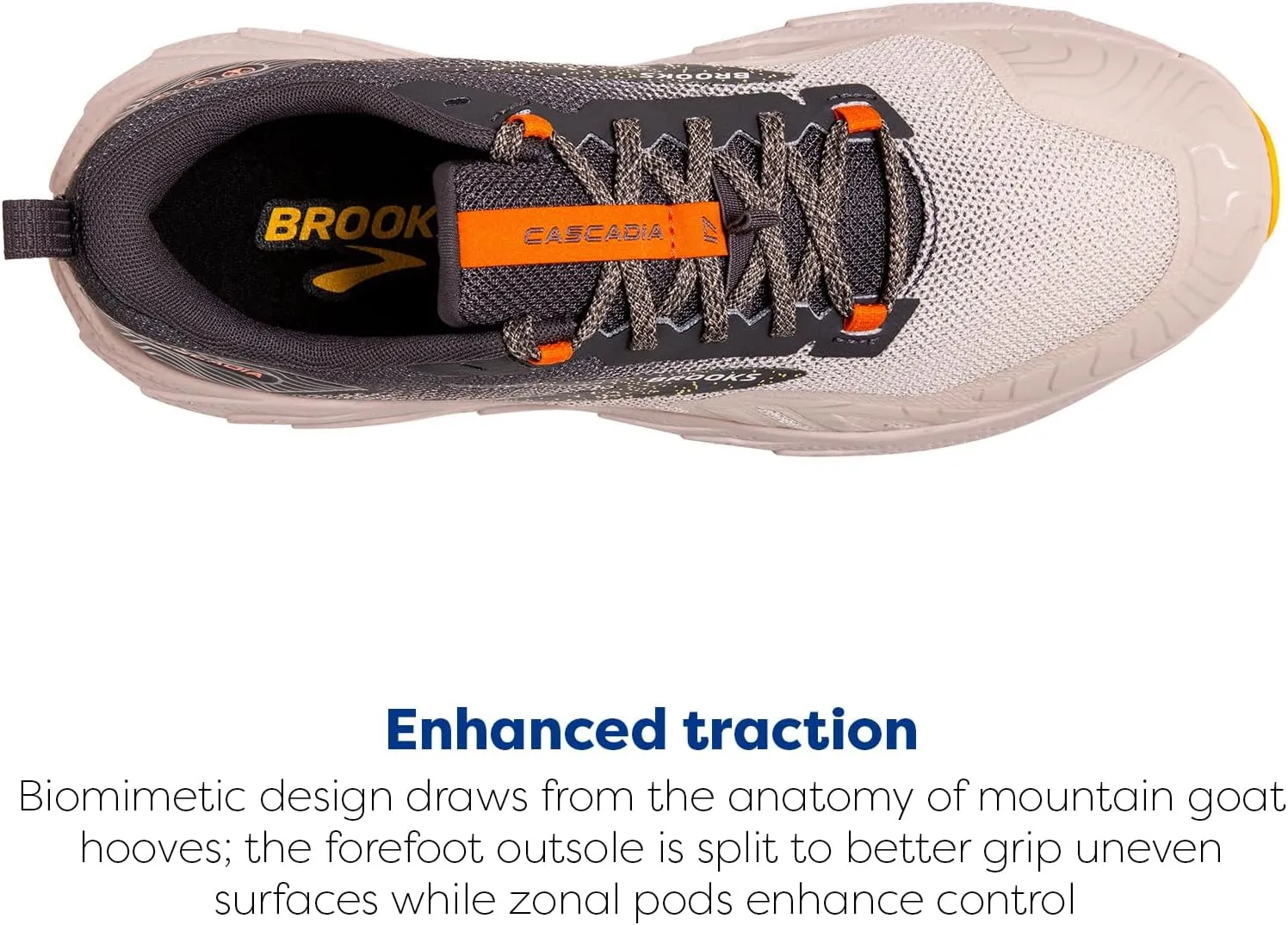 Brooks Mens Cascadia 17 Trail Running Shoe