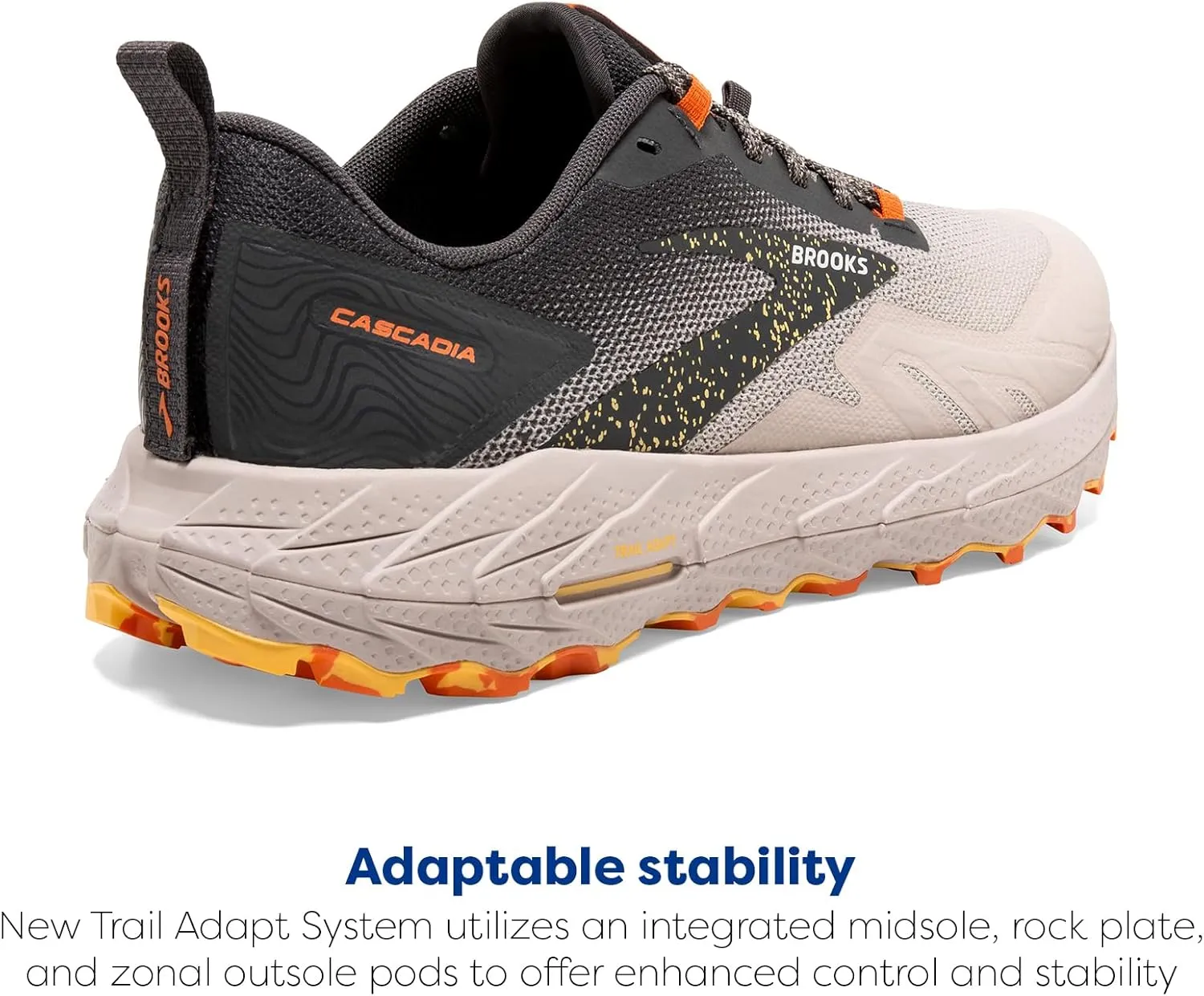 Brooks Mens Cascadia 17 Trail Running Shoe