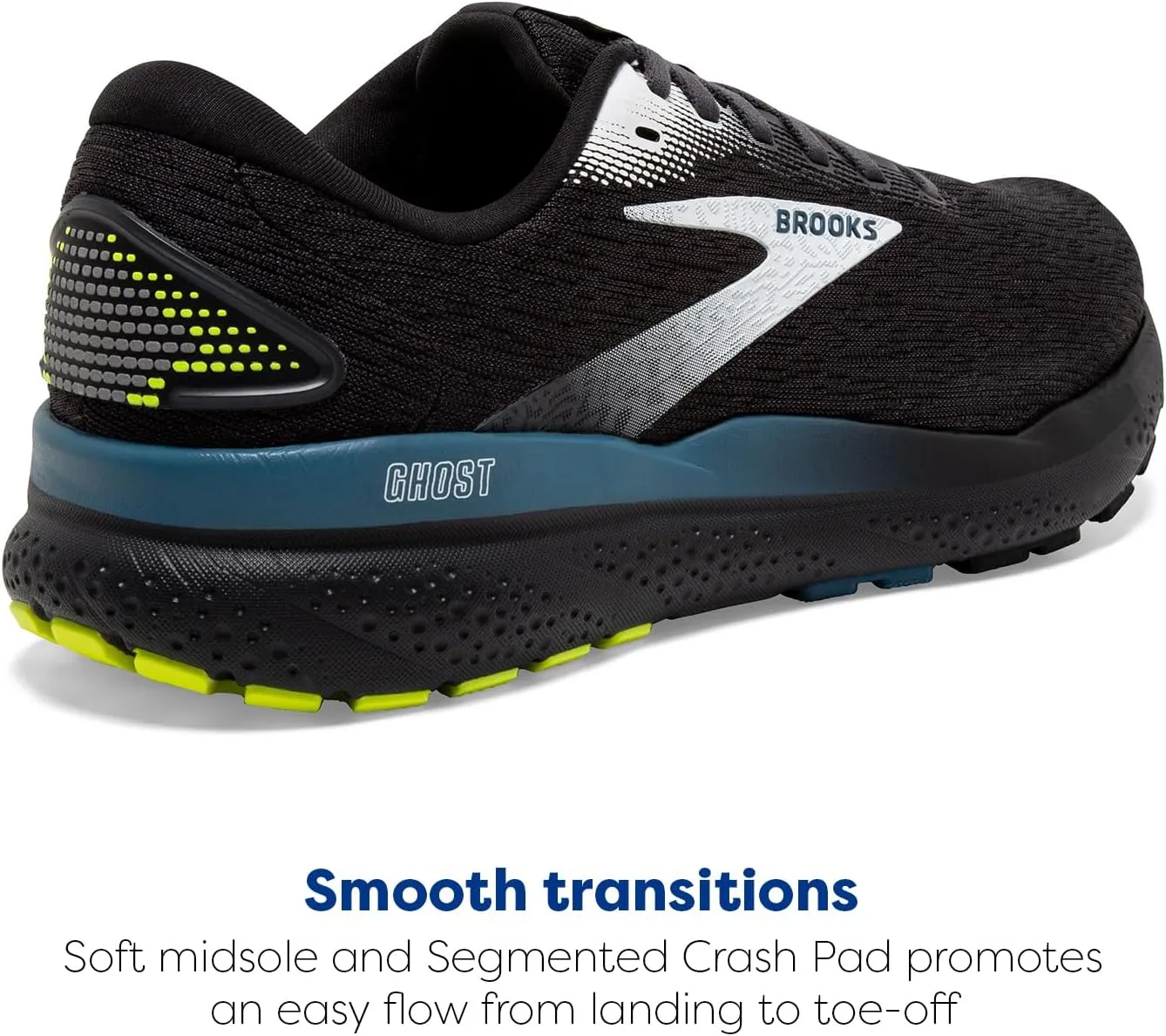Brooks Mens Ghost 16 Neutral Running Shoe