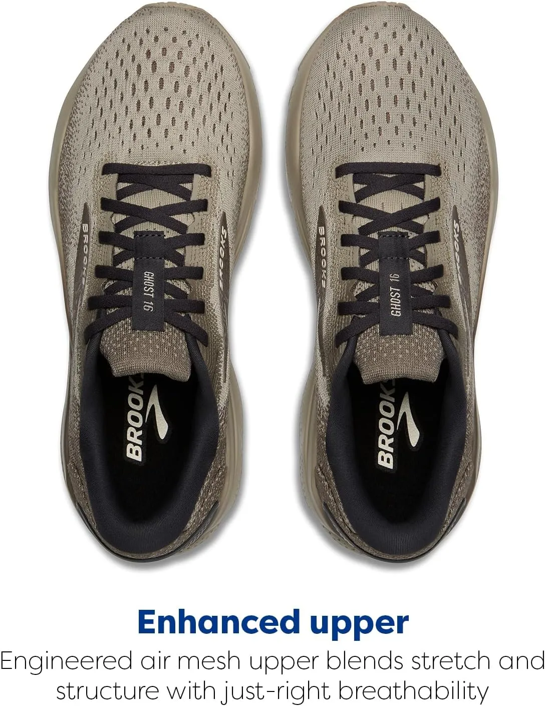 Brooks Mens Ghost 16 Neutral Running Shoe