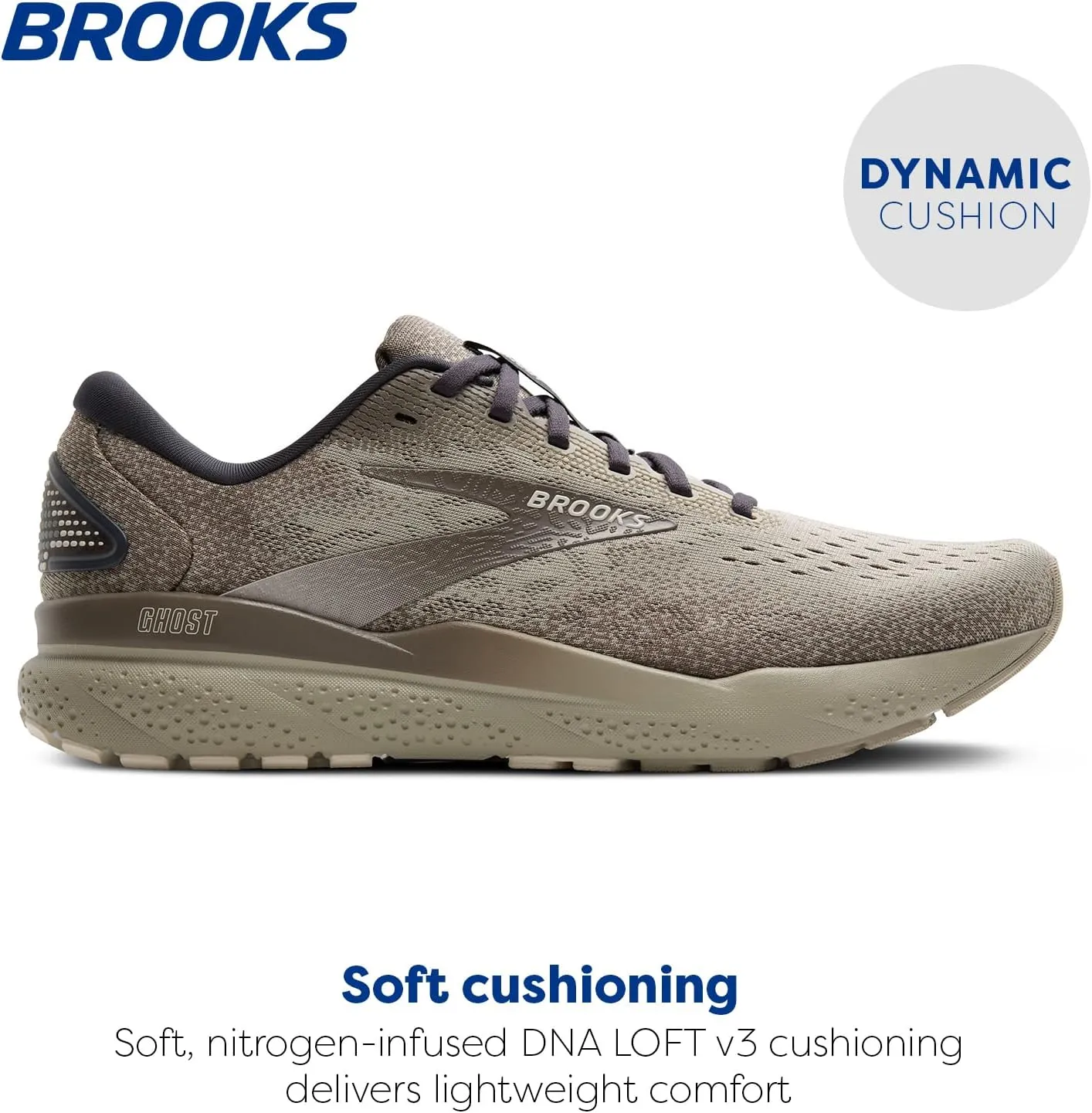Brooks Mens Ghost 16 Neutral Running Shoe