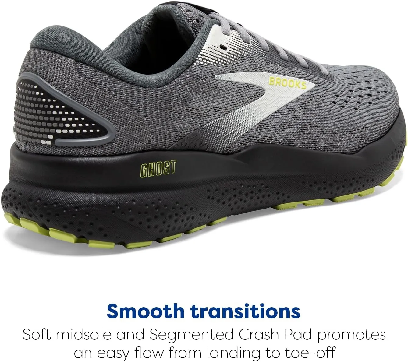 Brooks Mens Ghost 16 Neutral Running Shoe