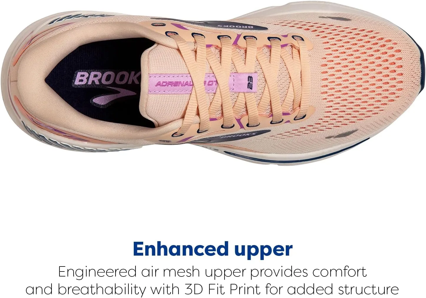 Brooks Womens Adrenaline GTS 23 Supportive Running Shoe