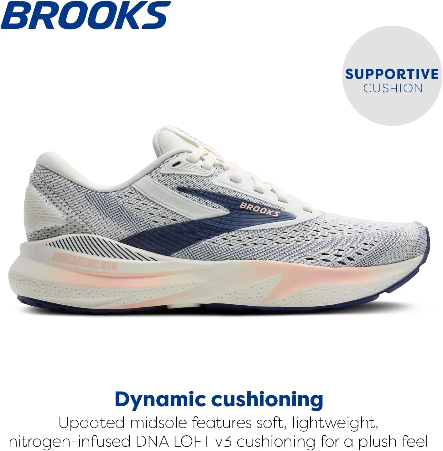 Brooks Womens Adrenaline GTS 24 Supportive Running Shoe