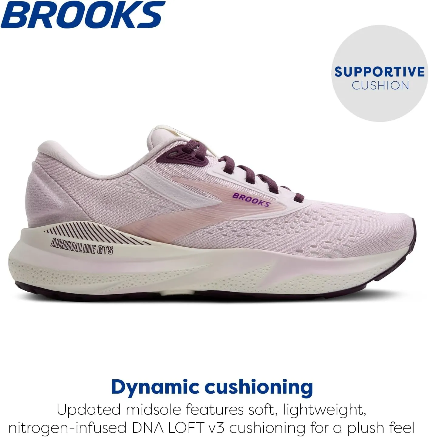 Brooks Womens Adrenaline GTS 24 Supportive Running Shoe