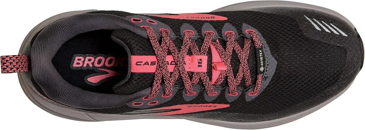 Brooks Womens Cascadia 16 GTX Waterproof Trail Running Shoe