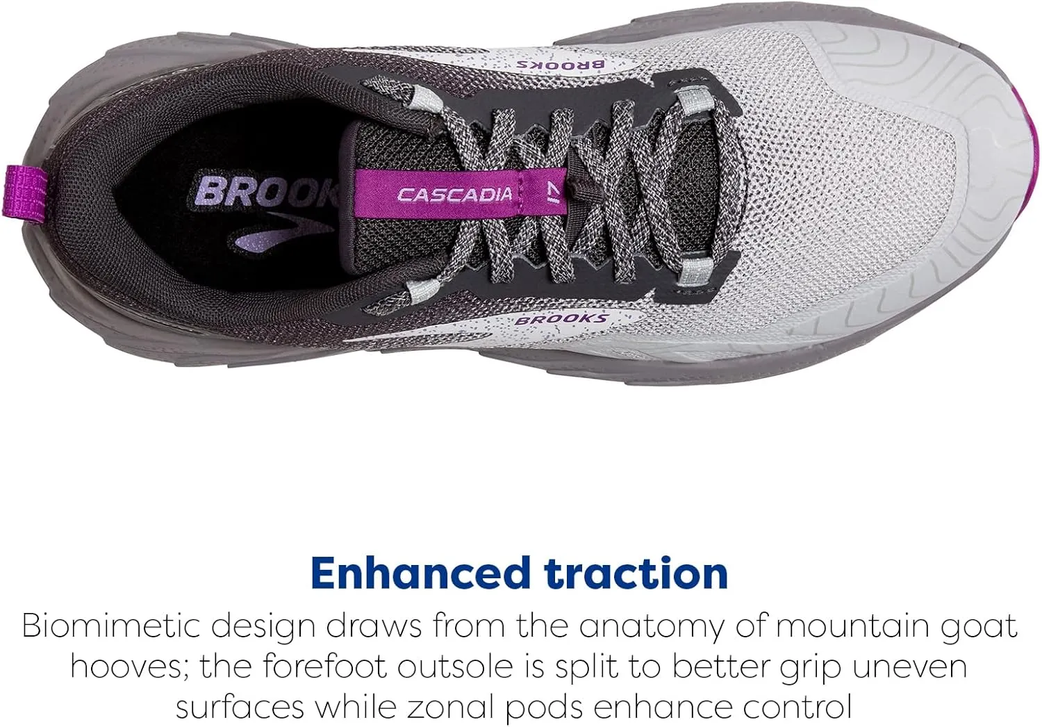 Brooks Womens Cascadia 17 Trail Running Shoe