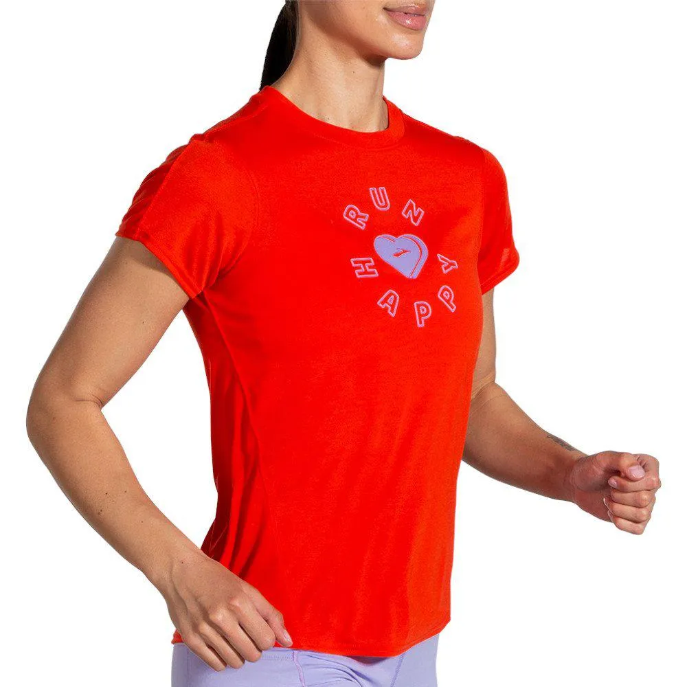 Brooks Women's Distance Graphic Short Sleeve Shirt