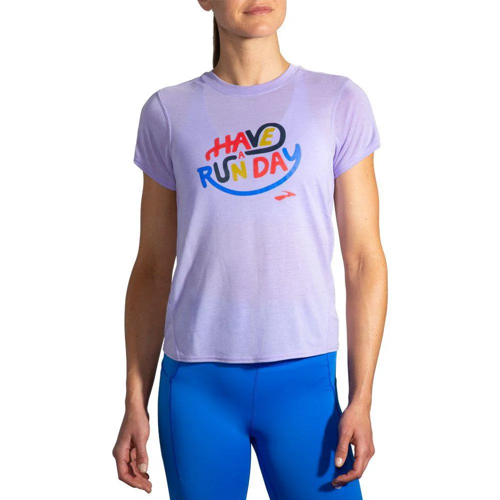 Brooks Women's Distance Graphic Short Sleeve Shirt