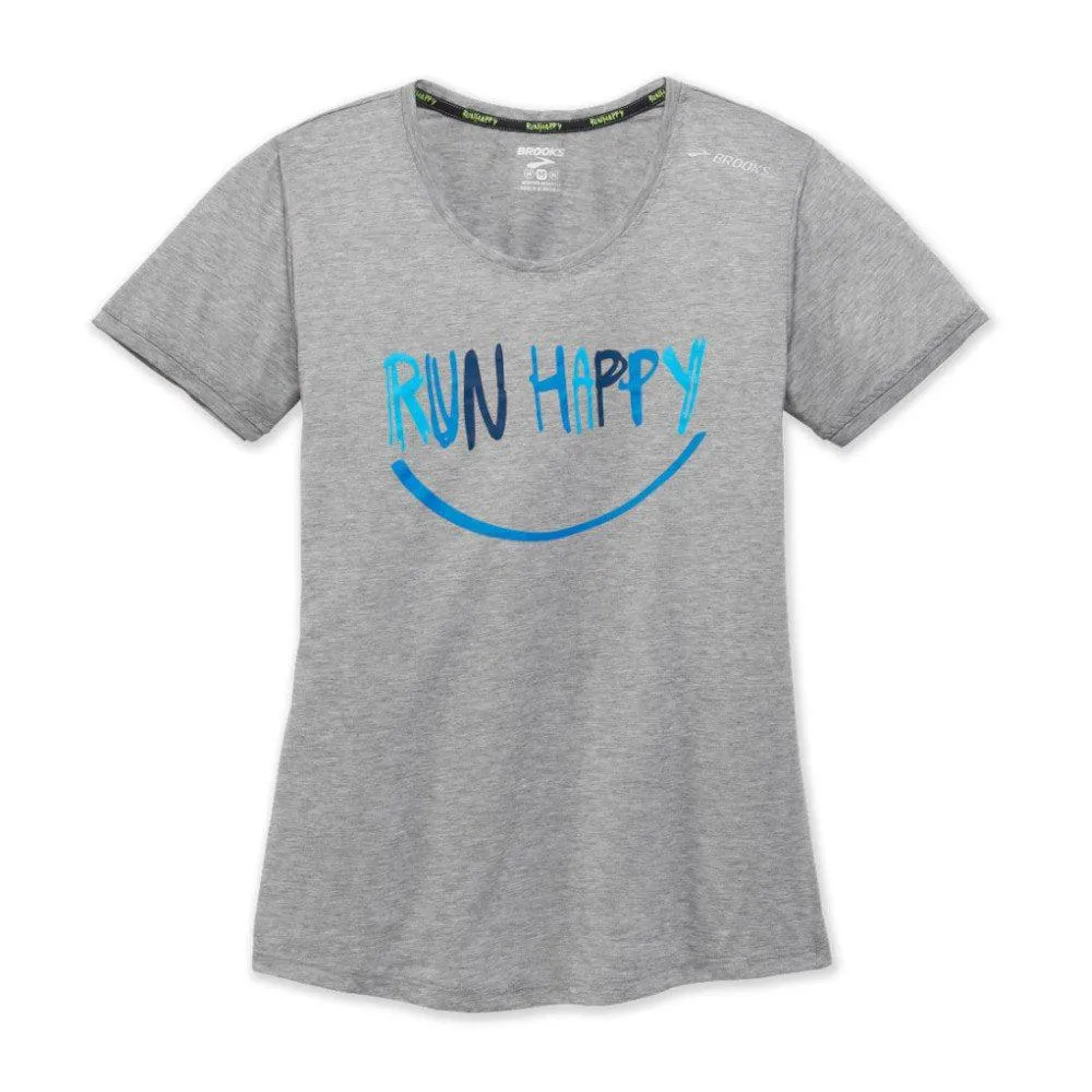 Brooks Women's Distance Graphic Short Sleeve Shirt