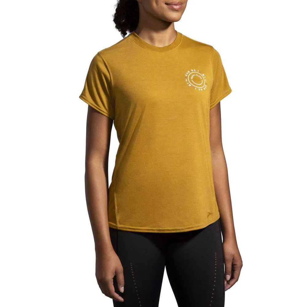 Brooks Women's Distance Graphic Short Sleeve Shirt