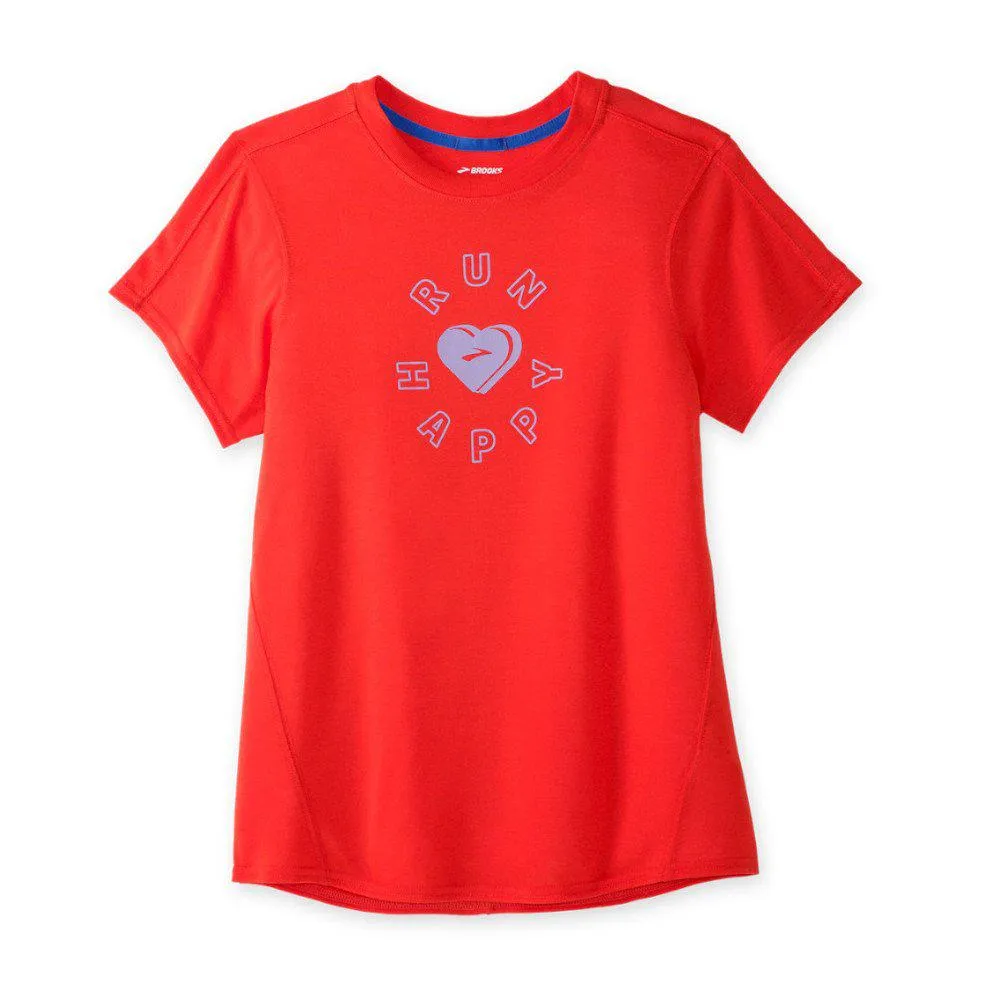 Brooks Women's Distance Graphic Short Sleeve Shirt