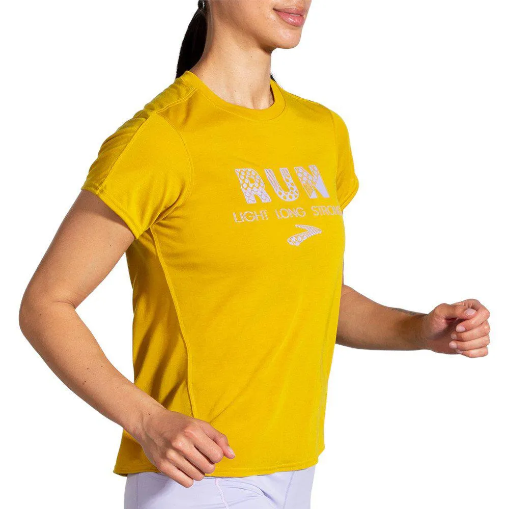 Brooks Women's Distance Graphic Short Sleeve Shirt