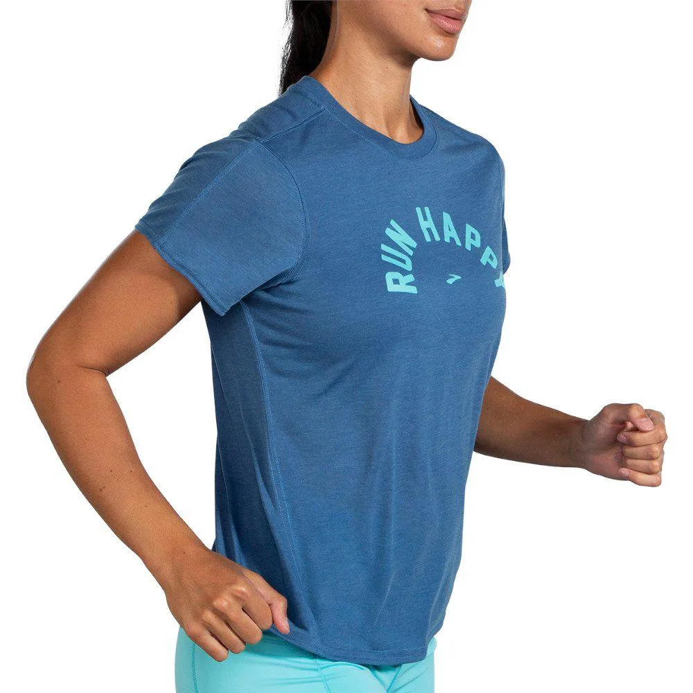 Brooks Women's Distance Graphic Short Sleeve Shirt