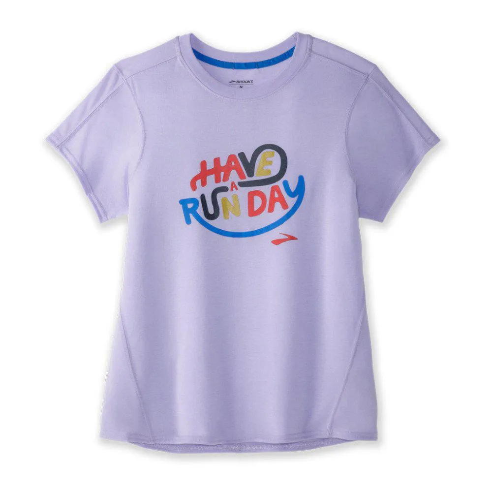 Brooks Women's Distance Graphic Short Sleeve Shirt