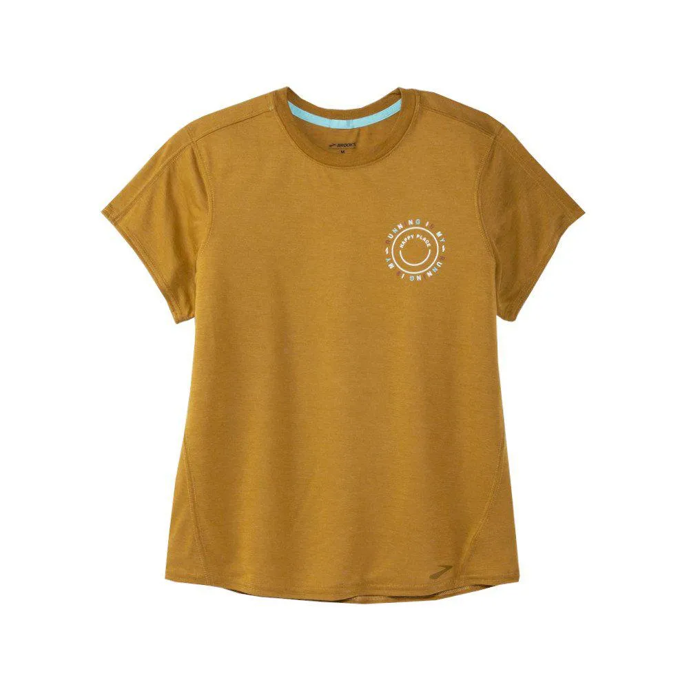 Brooks Women's Distance Graphic Short Sleeve Shirt