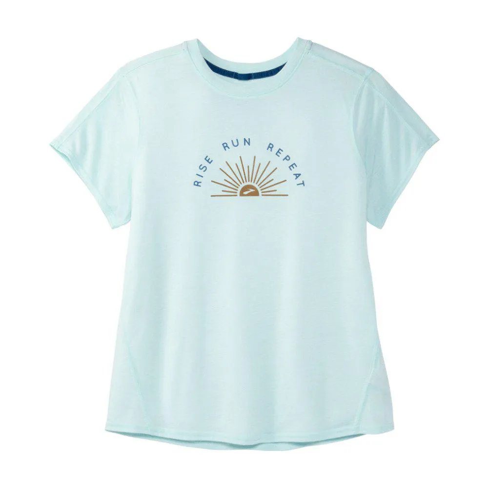 Brooks Women's Distance Graphic Short Sleeve Shirt