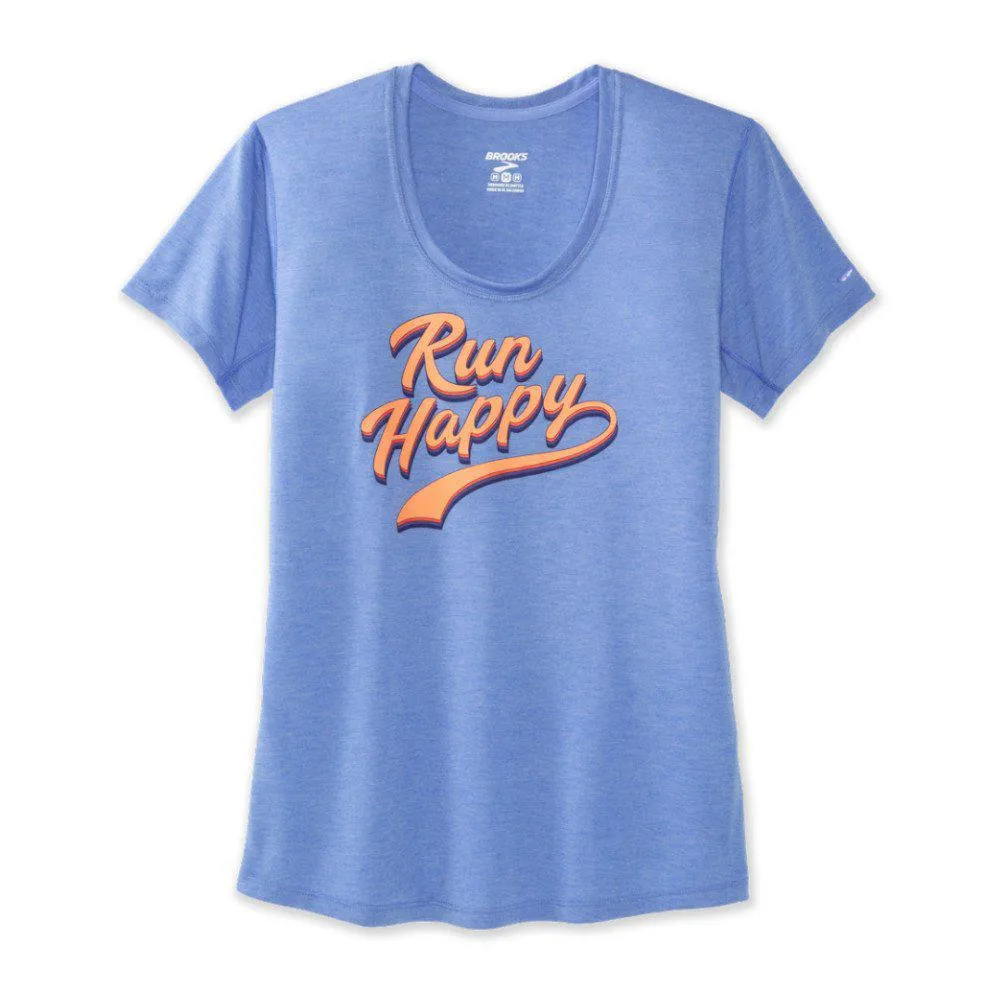 Brooks Women's Distance Graphic Short Sleeve Shirt