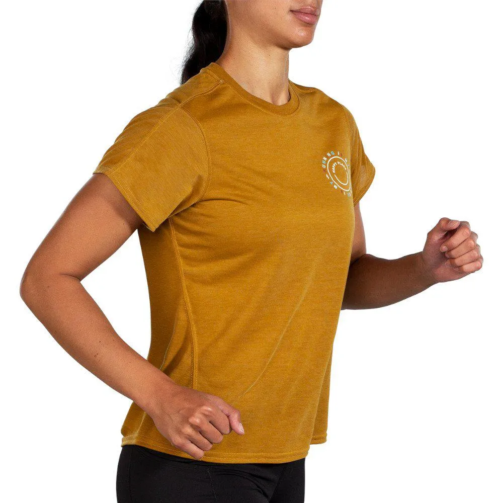 Brooks Women's Distance Graphic Short Sleeve Shirt