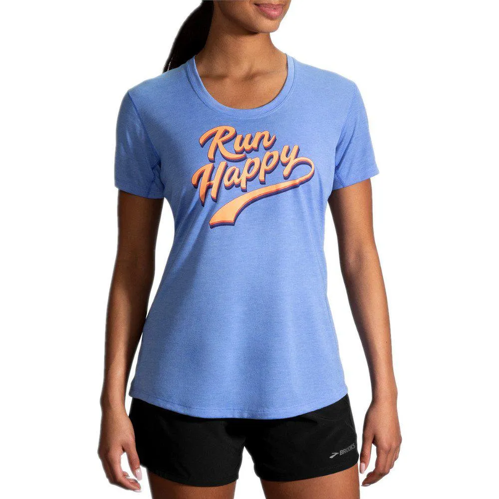 Brooks Women's Distance Graphic Short Sleeve Shirt