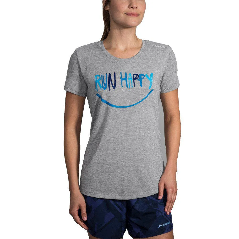 Brooks Women's Distance Graphic Short Sleeve Shirt