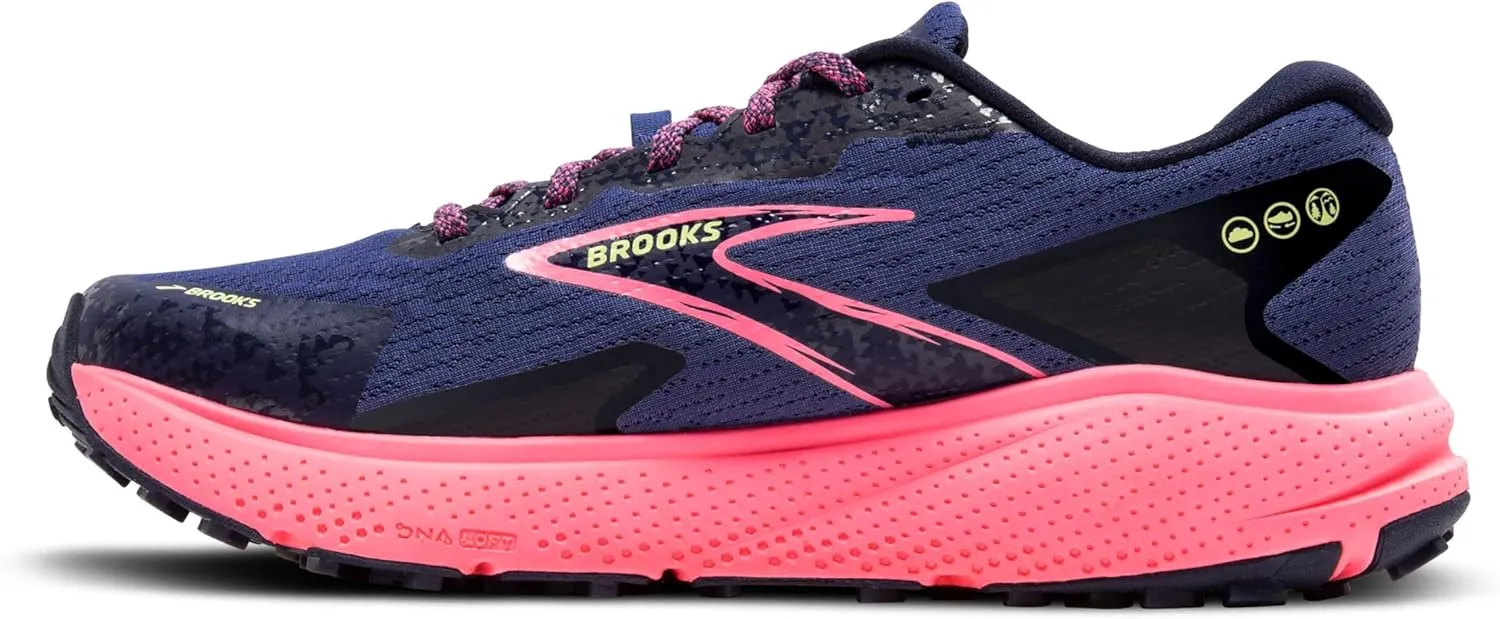 Brooks Womens Divide 5 GTX Waterproof Trail Running Shoe