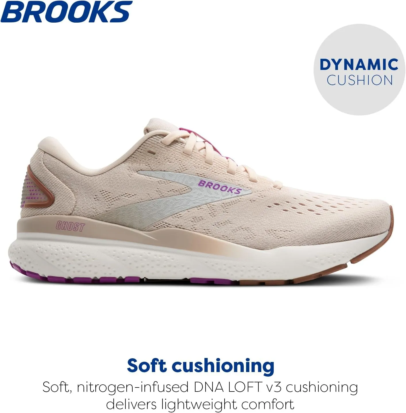 Brooks Womens Ghost 16 Neutral Running Shoe