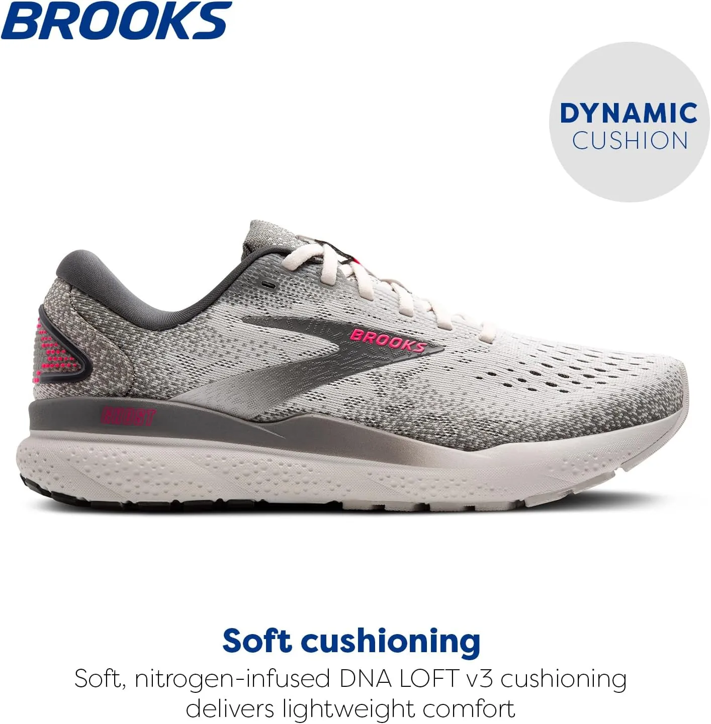 Brooks Womens Ghost 16 Neutral Running Shoe