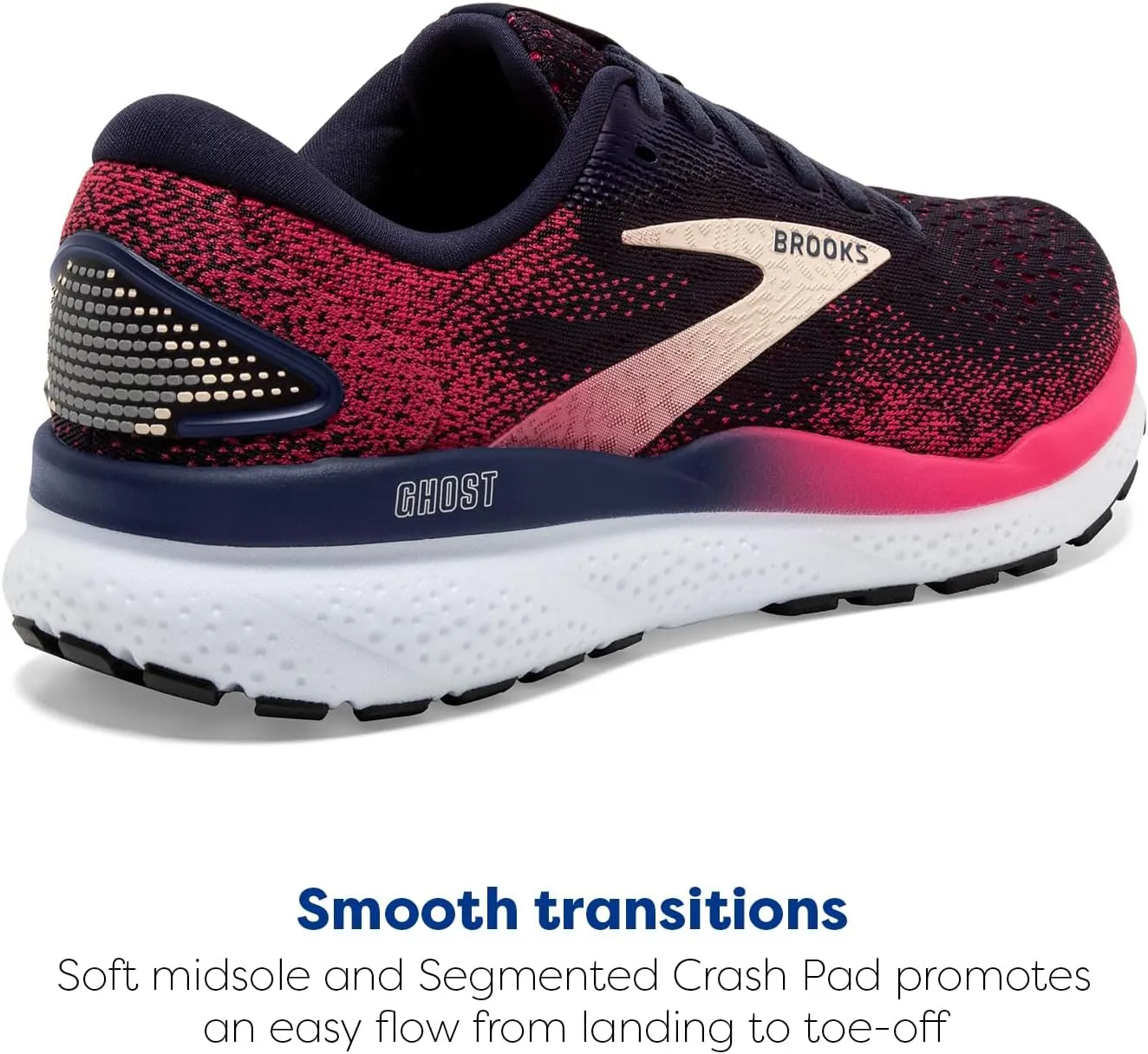Brooks Womens Ghost 16 Neutral Running Shoe