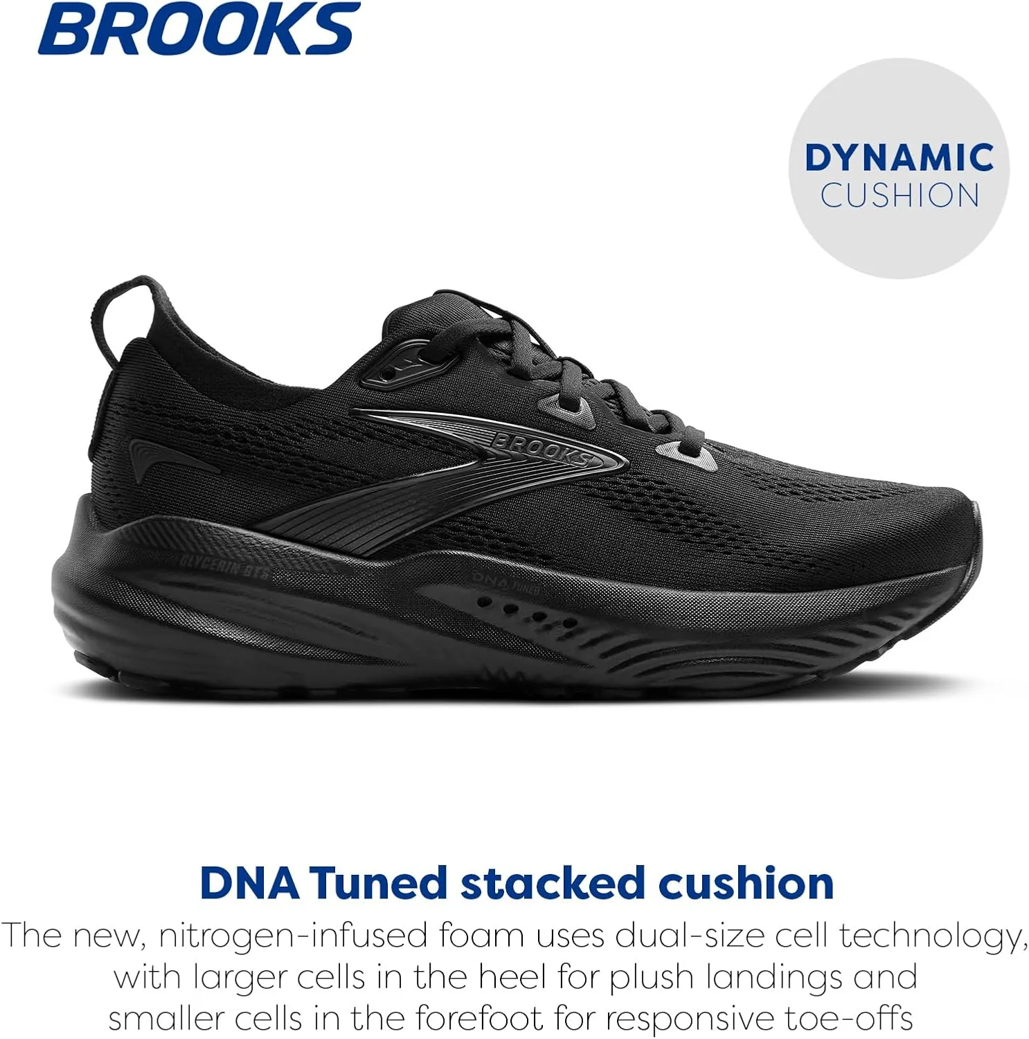 Brooks Womens Glycerin GTS 22 Supportive Running Shoe