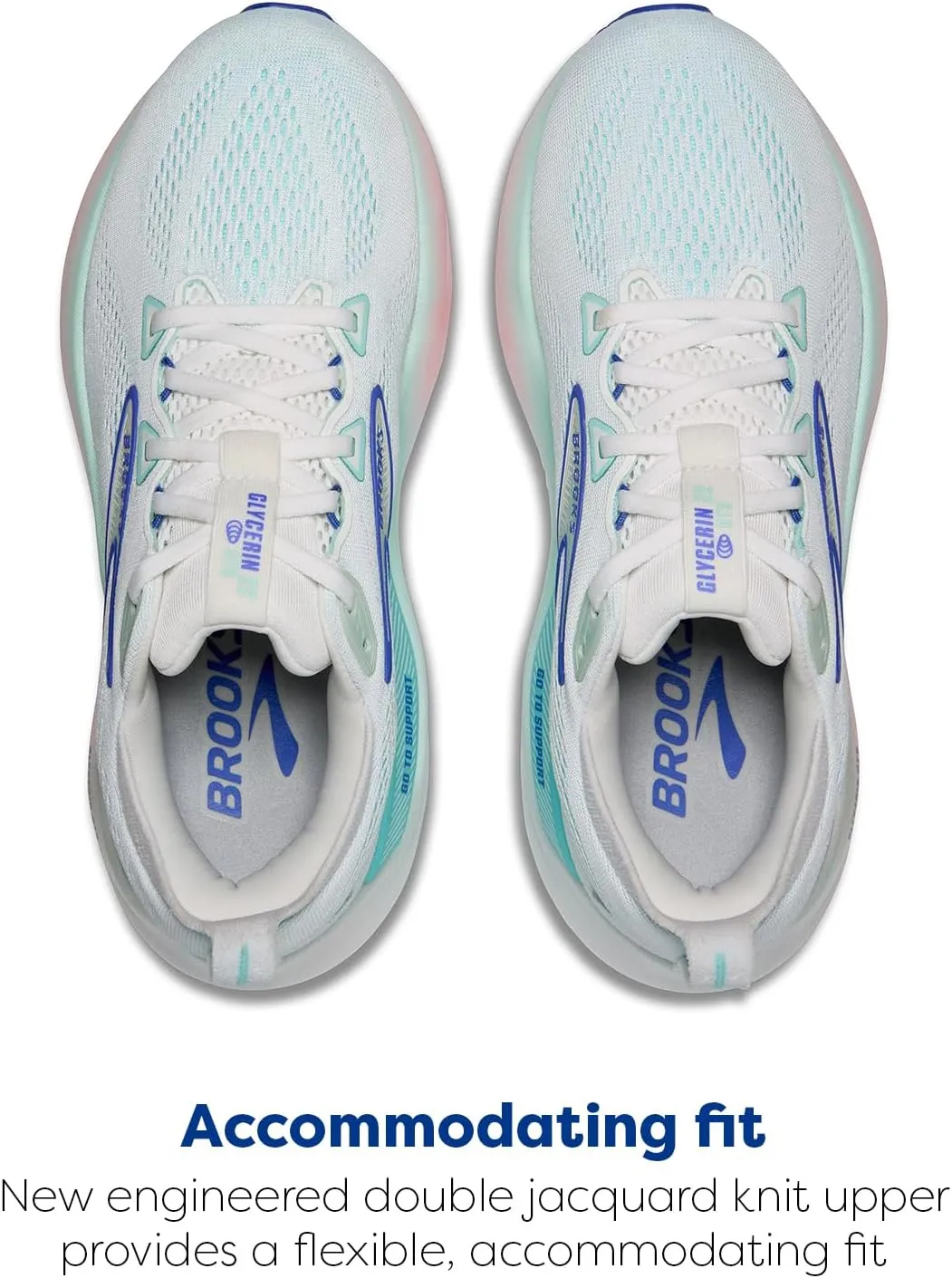 Brooks Womens Glycerin GTS 22 Supportive Running Shoe