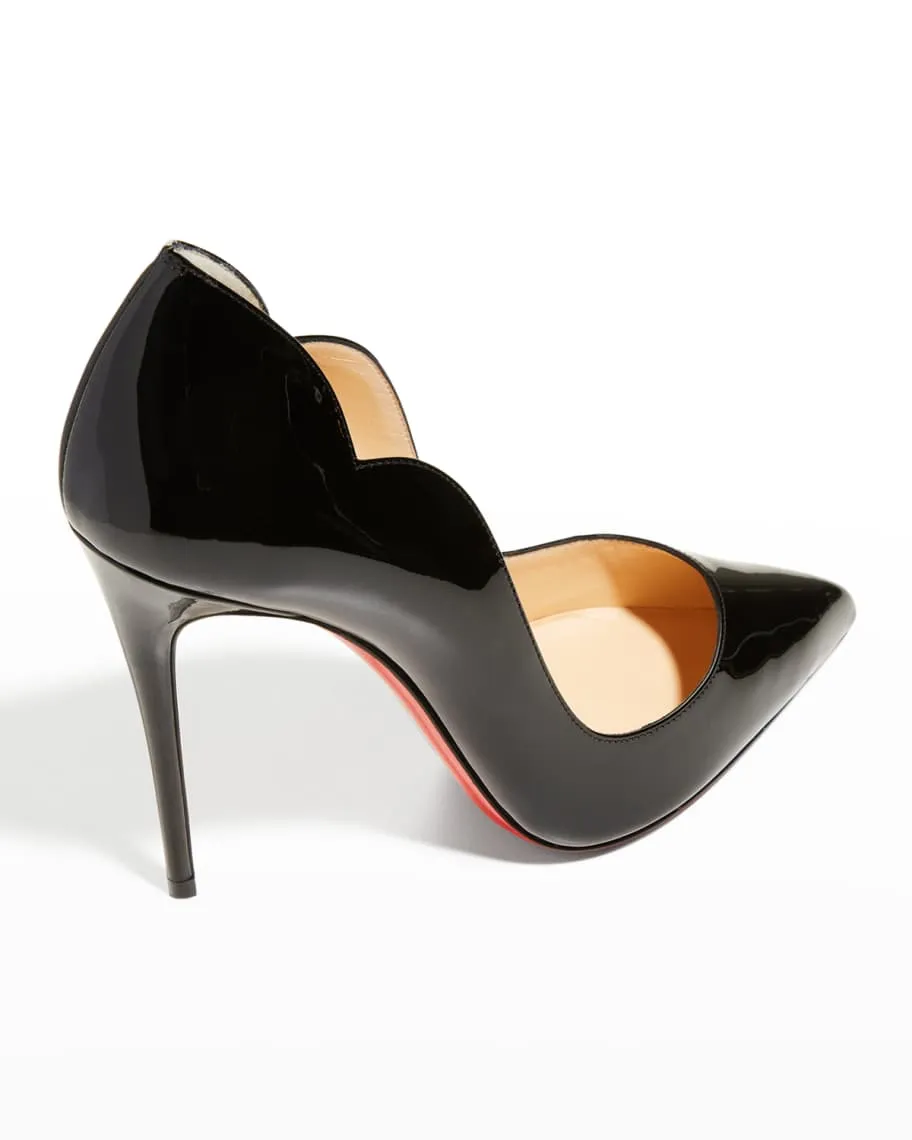 Christian Louboutin Hot Chick 100 High Heel Red Sole Pumps