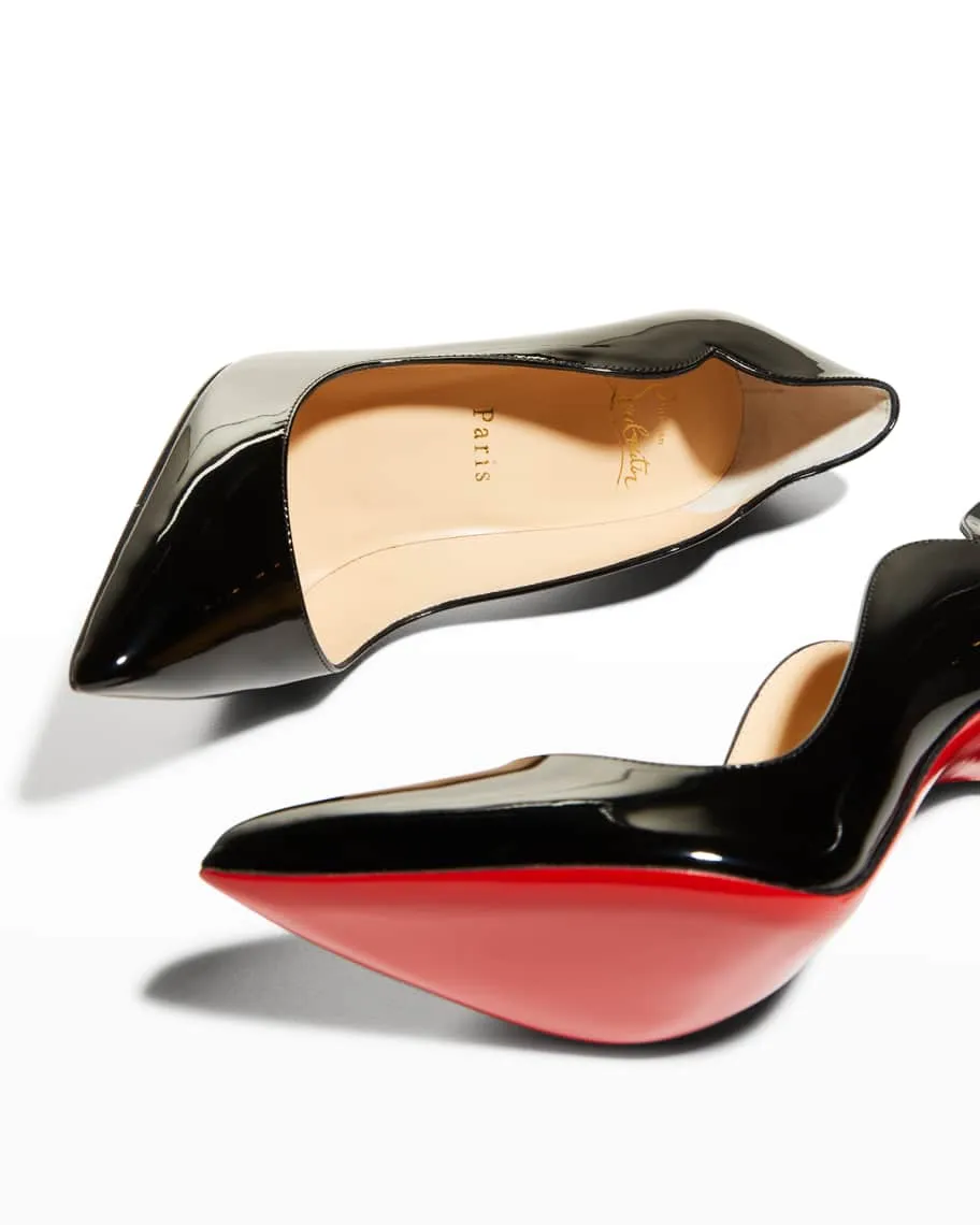 Christian Louboutin Hot Chick 100 High Heel Red Sole Pumps