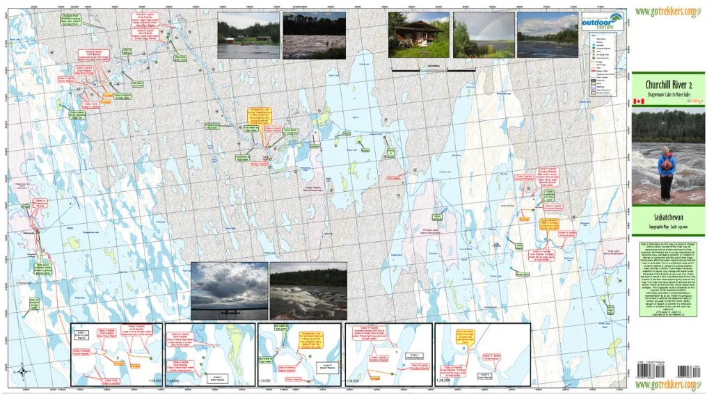 Churchill River 02 Canoe Map