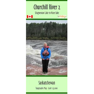 Churchill River 02 Canoe Map