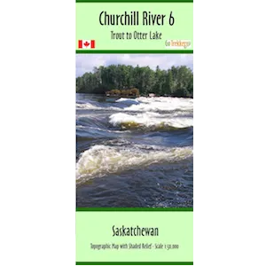 Churchill River 06 Canoe Map